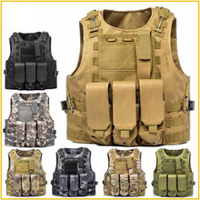 Load image into Gallery viewer, Military Tactical Plate Carrier Vest
