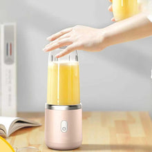 Load image into Gallery viewer, Portable Blender Fruit Juice Electric Smoothie Maker Bottle 400mL
