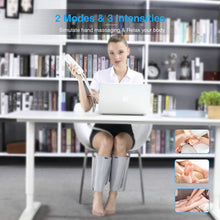 Load image into Gallery viewer, Shiatsu Calf Foot and Leg Massager Wrap Machine with Remote
