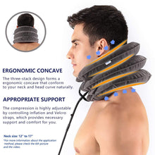 Load image into Gallery viewer, Inflatable Cervical Neck Traction Device Neck Stretcher Brace
