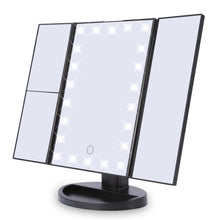 Load image into Gallery viewer, Lighted Makeup Mirror Large Adjustable Bright Led Face Vanity Mirror

