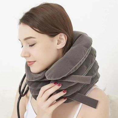 Inflatable Cervical Neck Traction Device Neck Stretcher Brace
