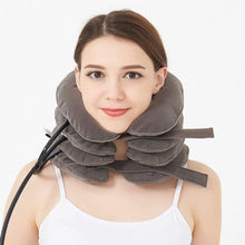 Load image into Gallery viewer, Inflatable Cervical Neck Traction Device Neck Stretcher Brace
