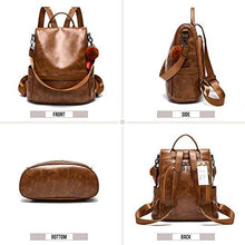 Load image into Gallery viewer, Women&#39;s Anti Theft Backpack Best Theft Proof Travel Backpack
