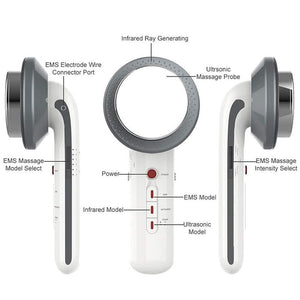 Handheld Massager Cordless Deep Tissue Cellulite Massager for Face, Arm, Hand, Neck, Foot and Body