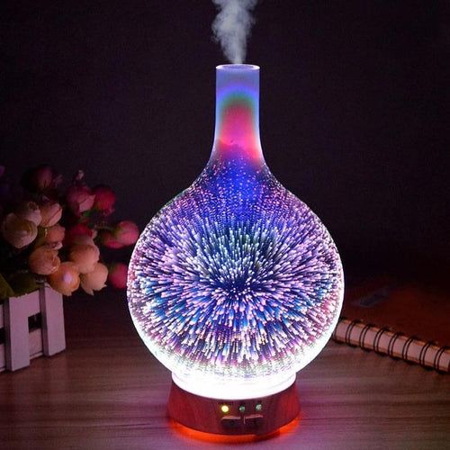 Galaxy Premium Essential Oil Diffuser 3D Aromatherapy Humidifier