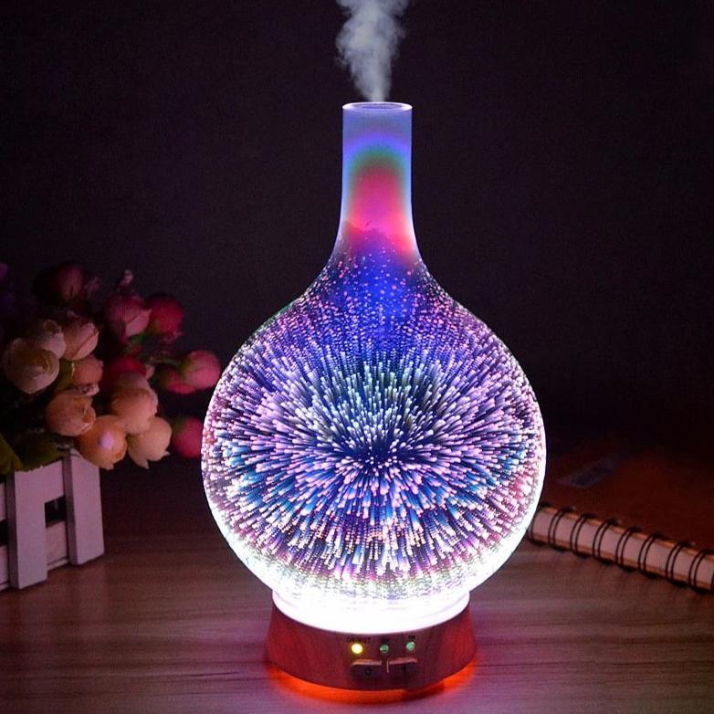 Galaxy Premium Essential Oil Diffuser 3D Aromatherapy Humidifier