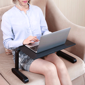 Adjustable Portable Laptop Stand Holder Table Tray For Bed