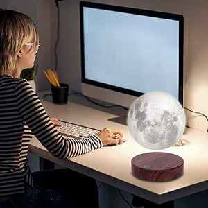 Levitating 3D Moon Lamp Glow Night Light