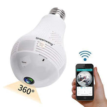 Load image into Gallery viewer, Maximum Security Light Bulb Camera Wireless Wifi Camera
