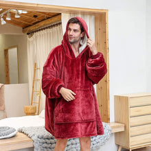 Load image into Gallery viewer, Snuggie Hoodie Blanket Oversized Comfy Sweatshirt Blanket

