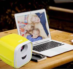Mini Portable Projector Pocket Video Projector HD 1080p