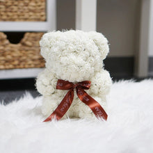 Load image into Gallery viewer, HEART ROSE TEDDY BEAR - FOREVER LOVE ADDITION (35 CM)
