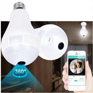 Maximum Security Light Bulb Camera Wireless Wifi Camera