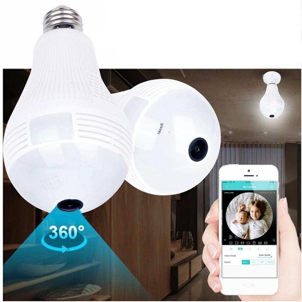 Maximum Security Light Bulb Camera Wireless Wifi Camera