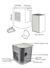 Load image into Gallery viewer, Portable Air Conditioner Quiet Mini AC Unit For Small Room
