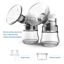 Load image into Gallery viewer, Electric Portable Double Breast Pump Hands Free Breastfeeding
