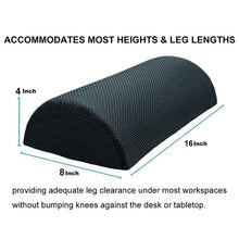 Load image into Gallery viewer, Ergonomic Under Desk Foot Rest Pillow
