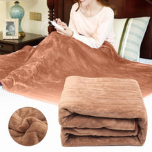 Load image into Gallery viewer, Portable Electric USB Heated Throw Blanket
