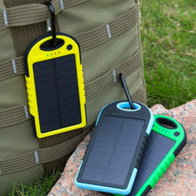 Load image into Gallery viewer, Portable Solar Powered Cell Phone Battery Charger
