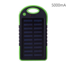 Load image into Gallery viewer, Portable Solar Powered Cell Phone Battery Charger
