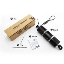 Load image into Gallery viewer, Premium Bluetooth Motorcycle Handlebar Speaker Stereo System
