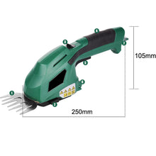 Load image into Gallery viewer, Premium Cordless Electric Hedge Trimmer Battery Powered
