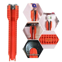 Load image into Gallery viewer, Multifunctional Basin Sink Faucet Wrench
