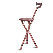 Load image into Gallery viewer, Portable Walking Cane Seat Heavy Duty &amp; Foldable
