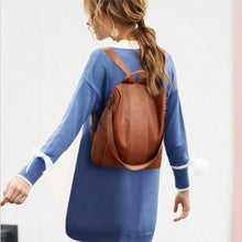 Load image into Gallery viewer, Women&#39;s Anti Theft Backpack Best Theft Proof Travel Backpack
