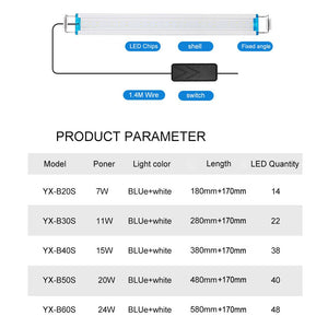 LED Aquarium Fish Tank Light