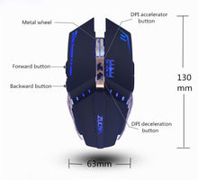 Load image into Gallery viewer, Wired Light RGB PC Gaming Mouse
