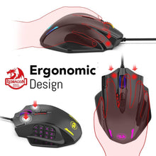 Load image into Gallery viewer, Wired Light RGB PC Gaming Mouse With Side Buttons
