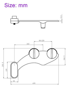 Bidet Toilet Seat Attachment