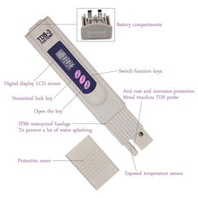 Load image into Gallery viewer, Digital TDS Home Water Tester Meter
