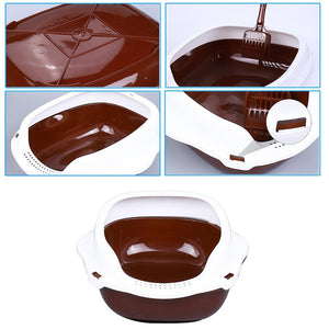 Kitty Cat Litter Box Small Corner Furniture