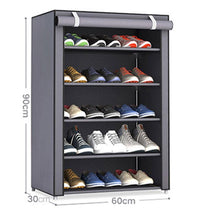 Load image into Gallery viewer, Spacious Shoe Storage Cabinet Organizer Cubby Stackable Rack
