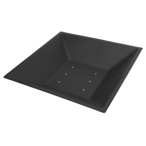 Outdoor Modern Square Patio Fire Pit Table