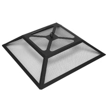 Load image into Gallery viewer, Outdoor Modern Square Patio Fire Pit Table
