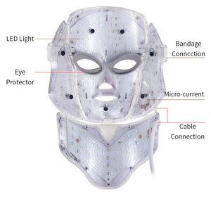LED Light Therapy Acne Face Mask