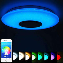 Load image into Gallery viewer, LED Flush Mount Ceiling Modern Light With Music
