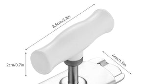 Labor-saving can opener