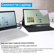 Load image into Gallery viewer, Portable Computer USB Powered Monitor
