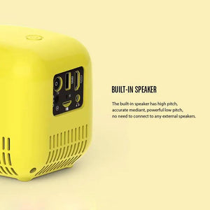 Mini Portable Projector Pocket Video Projector HD 1080p