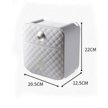 Load image into Gallery viewer, Wall Mounted Toilet Paper Holder With Shelf Storage
