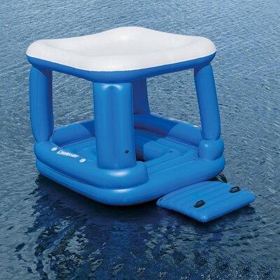Party for 4 Floating Island Inflatable Pool Island Float