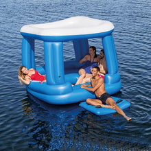 Load image into Gallery viewer, Party for 4 Floating Island Inflatable Pool Island Float
