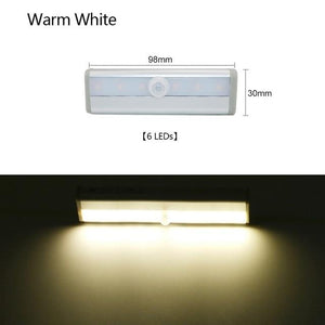 Battery Operated LED Closet Light Wireless Motion Sensor