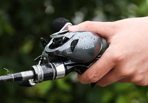 Premium Baitcaster Fisher Reel - Silver