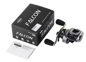 Premium Baitcaster Fisher Reel - Silver